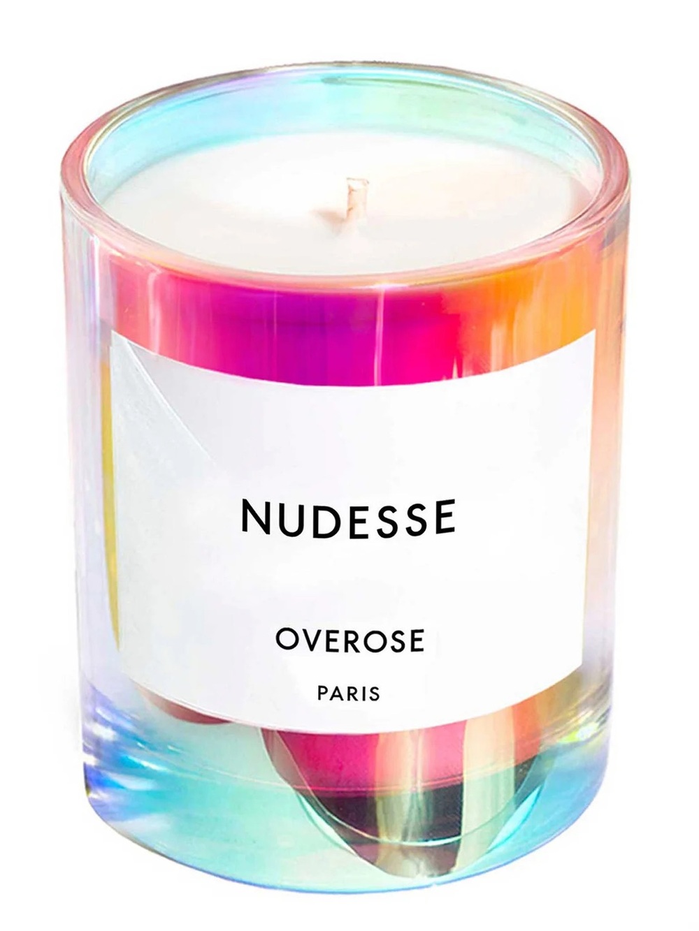 NWT Sealed - Overose Nudesse Holographic Candle 8.4 oz / 240g